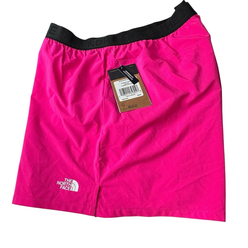 The North Face Wander Shorts Women's Size X-Large Pink Glow Built In Briefs NEW